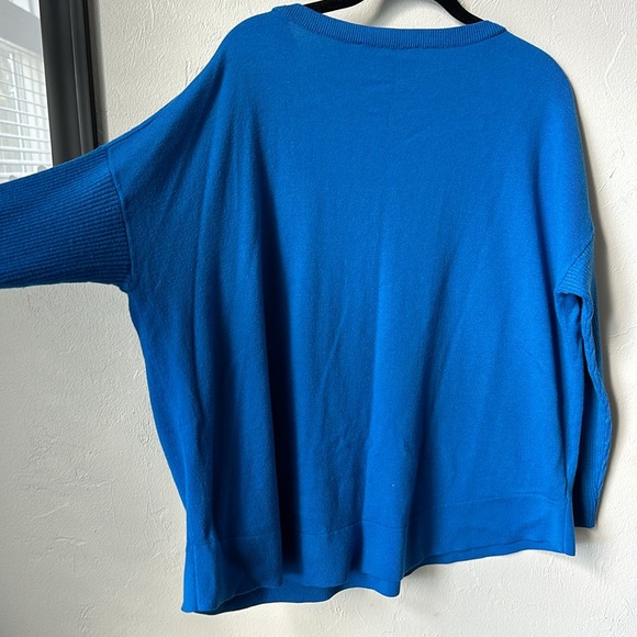 Bright Blue Swing Sweater - Picture 3 of 5